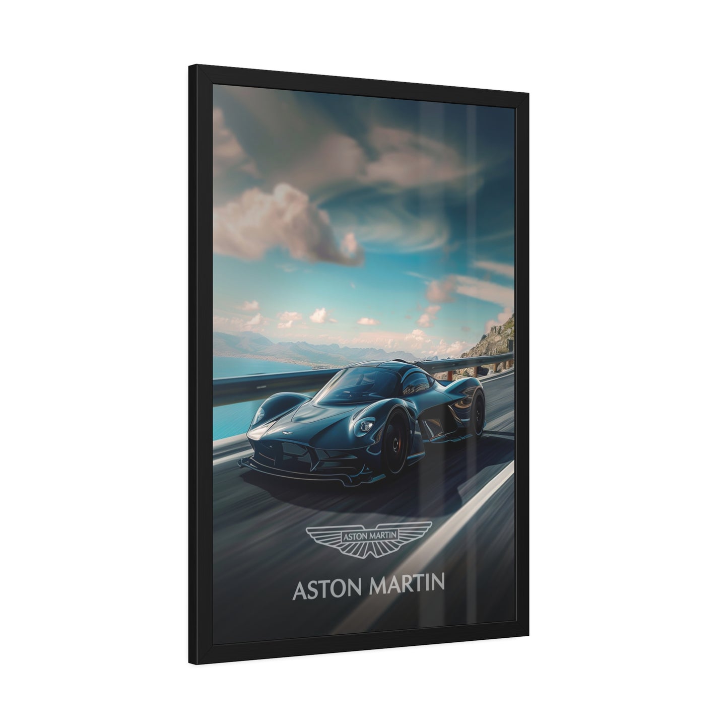 Urban Elegance: Aston Martin in the City (Framed Paper Posters)