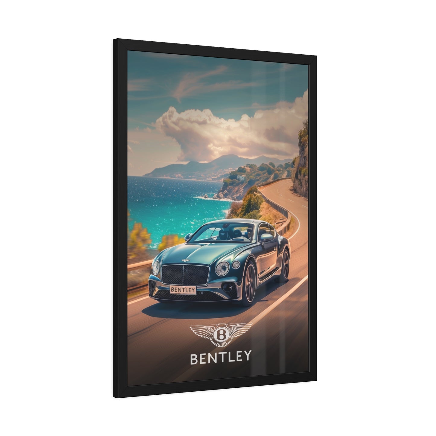 Bentley Coastal Cruise (Framed Paper Posters)