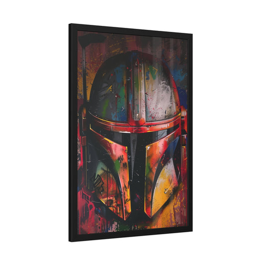 Splattered Vigilante (Framed Paper Posters)