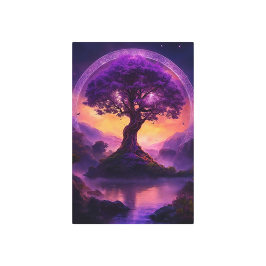 Enchanted Twilight Arbor (Metal Art Sign)