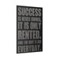 Perseverance Proverb (Matte Canvas, Stretched)