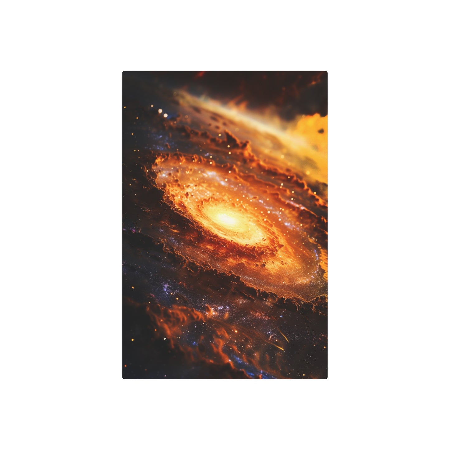 Spiral Galaxy (Metal Art Sign)