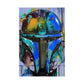 Galactic Warrior Graffiti (Matte Vertical Posters)