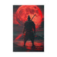 Samurai's Eclipse  (Matte Canvas, Stretched)