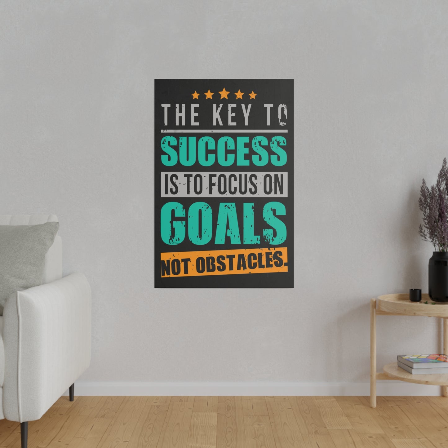 The Key To Success (Matte Canvas, Stretched)