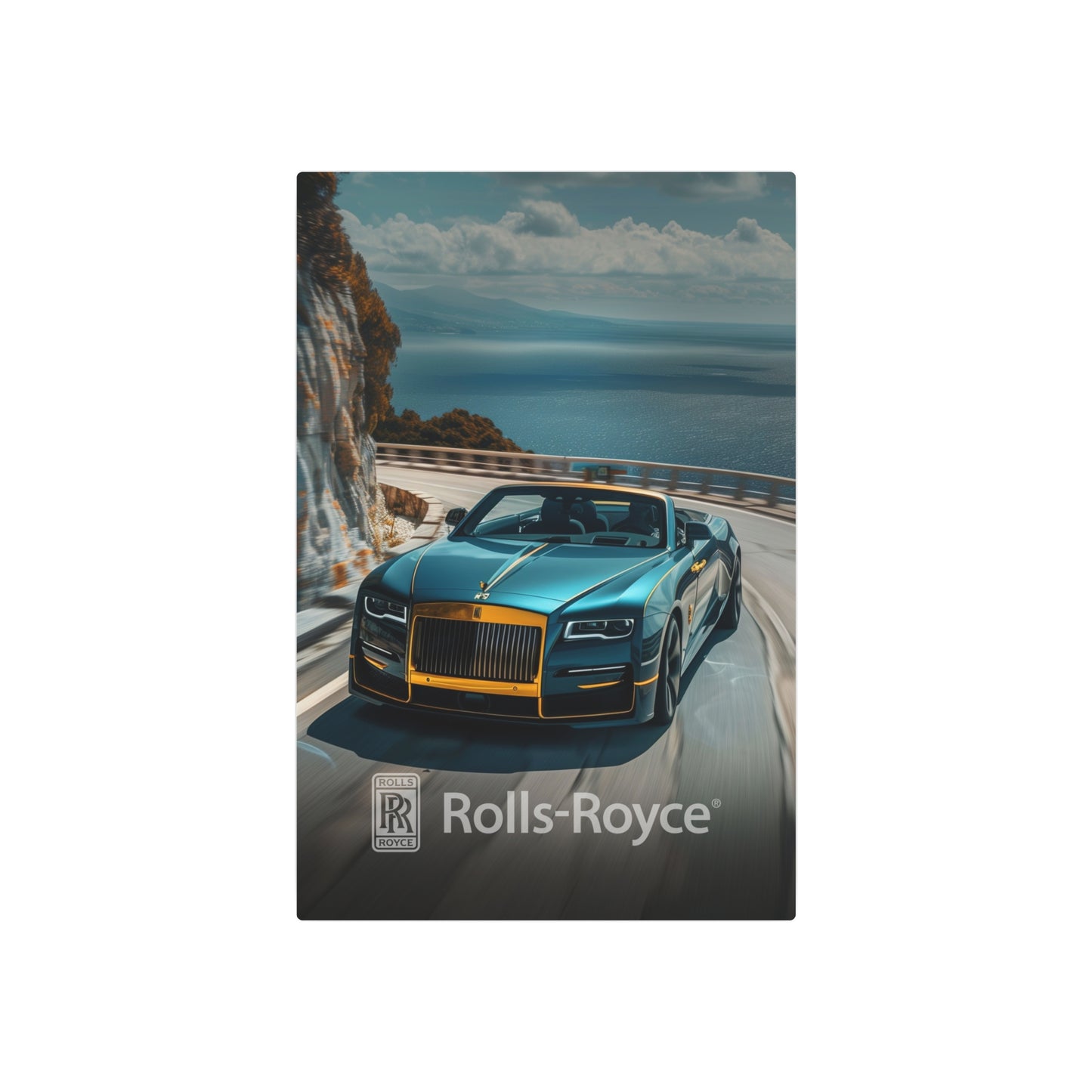 Rolls-Royce Riviera Ride (Metal Art Sign)