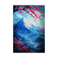 Cherry Blossom Landscape (Matte Vertical Posters)