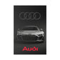 Luxury black Audi (Matte Canvas, Stretched)