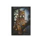 Lynx in the Forest (Metal Art Sign)