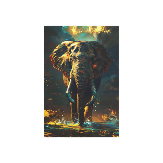 Majestic Elephant (Metal Art Sign)