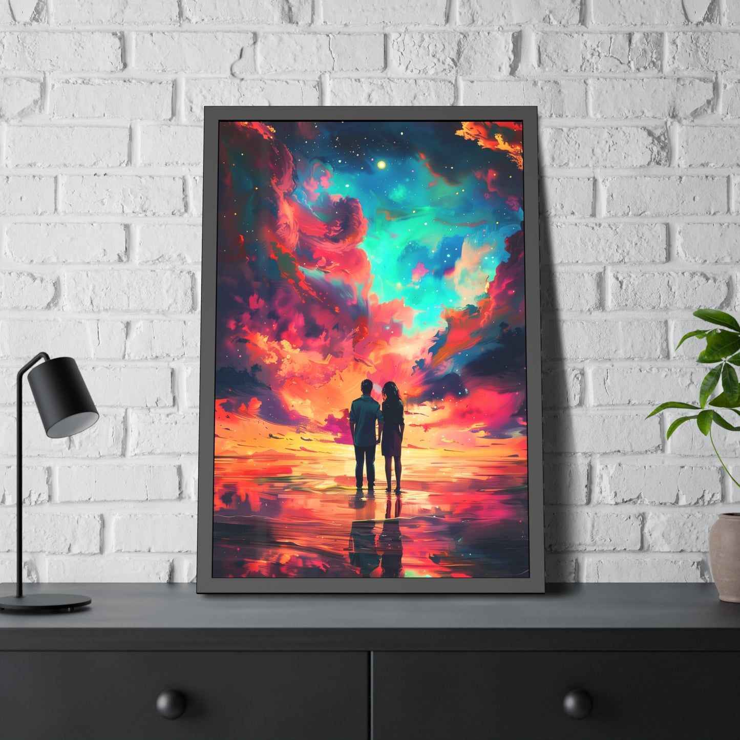 Celestial Romance (Framed Paper Posters)